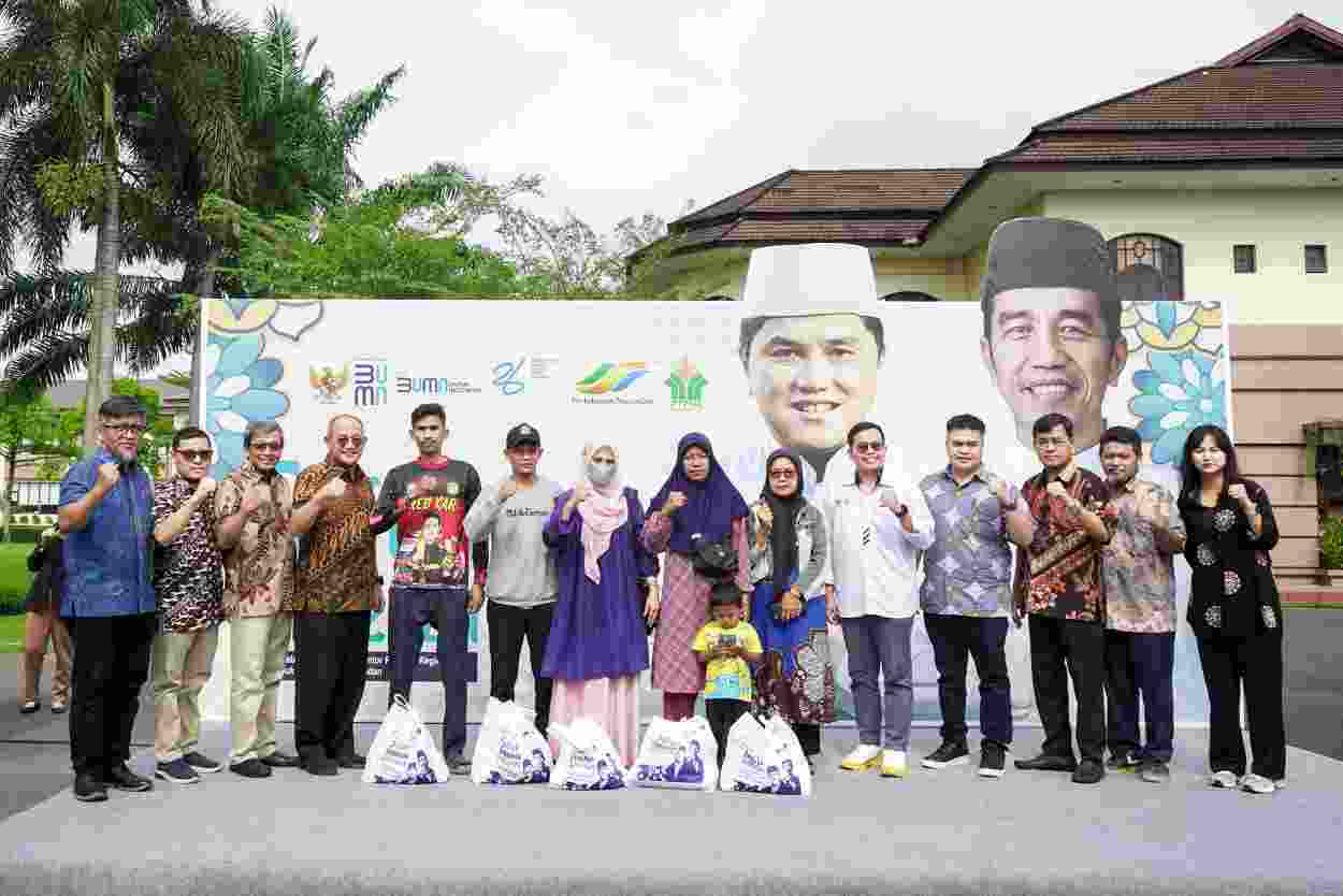 Pasar Murah, Konsistensi PTPN IV PalmCo Regional 1 Jaga Inflasi Wujudkan Ketahanan Pangan Jelang Lebaran