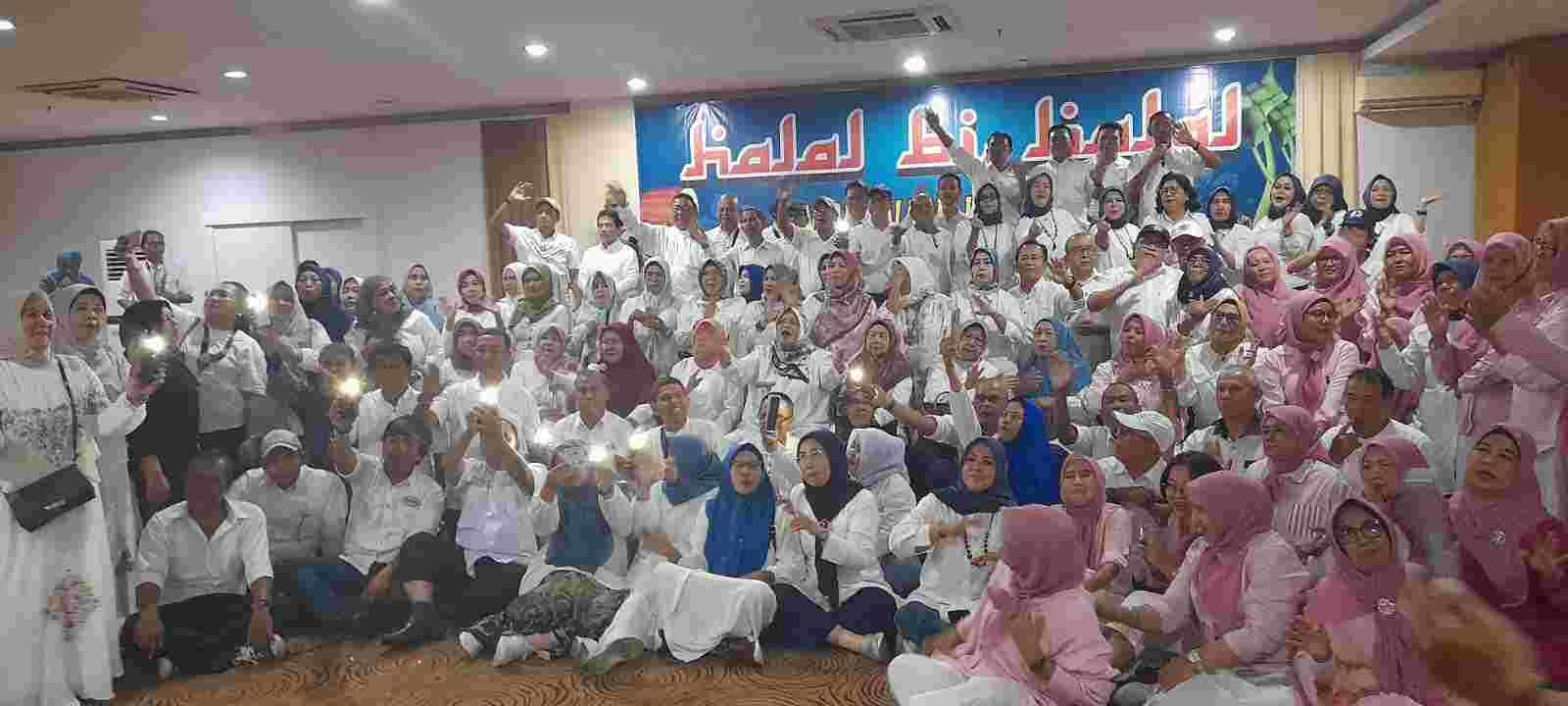 Halal Bil Halal IKAL SMP Negeri X/XII Medan berlangsung Meriah